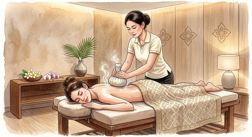 นวดประคบสมุนไพร · Origins Health Massage