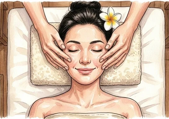 นวดหน้า · Origins Health Massage