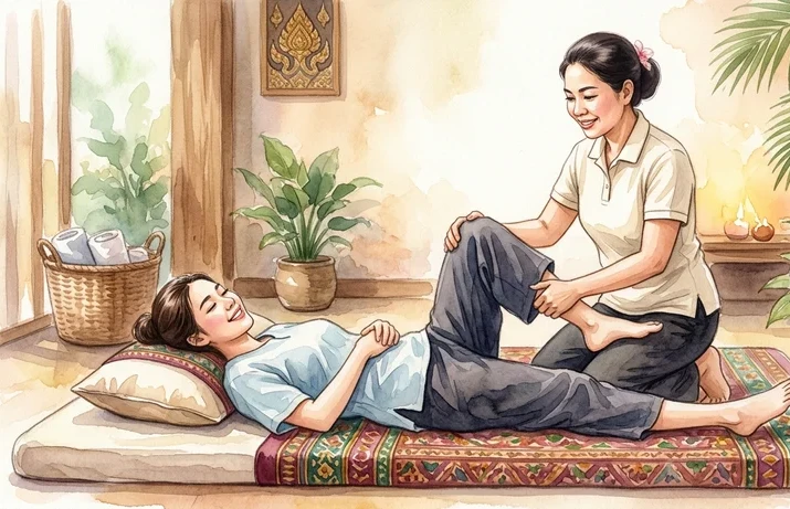 นวดไทย · Origins Health Massage